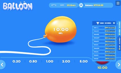 Descarga y uso de la app Balloon
